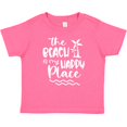 thumbnail image 3 of Inktastic Spring Break the Beach is My Happy Place Boys or Girls Baby T-Shirt, 3 of 5