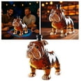 thumbnail image 1 of Set Empty 300ml Bottle Unique Glass Design Home Bar Accessory Stylish Engraved Dog Shape for Enthusiasts, 1 of 7