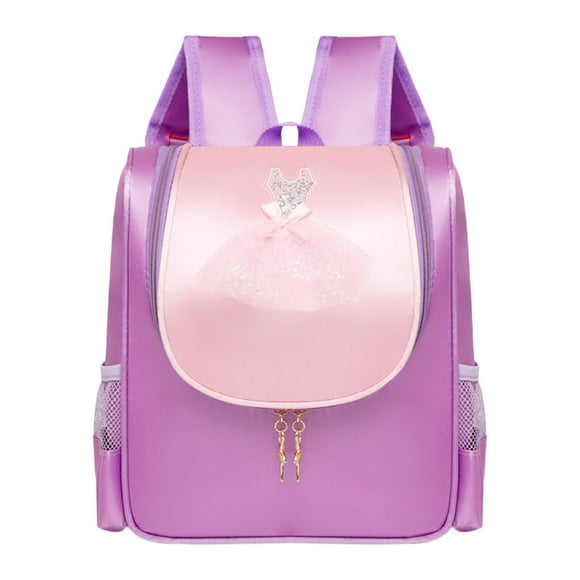 Bolsa de danza de ballet jinwen para niña violeta Con rosa