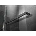 thumbnail image 3 of MoSweet America White 66" x 76" 0.38" Thick Clear Sliding Shower Door, 3 of 6