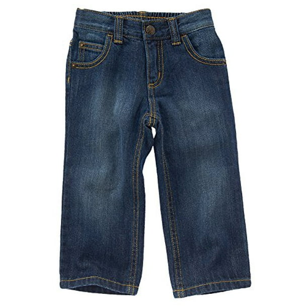 Crazy 8 Toddler Boys' Toddler Dark Wash Straight Fit Jeans, Dark Wash, 2  Years