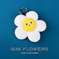 thumbnail image 2 of Cute Sunflower Plush Keychain Stuffed Animal and Interesting, 2 of 4