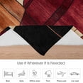 thumbnail image 6 of Abstract Art Flannel Blanket for Bed,Travel and Camping, Beige Red Color Block Composition Super Soft Cozy Blanket for All Seasons 50"x60", 6 of 7
