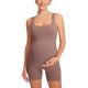 thumbnail image 1 of Body de Maternidad MOMANDA sin Mangas con Escote Cuadrado Marrón M, 1 of 6