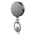 thumbnail image 1 of Heavy Duty Retractable Badge Holders 24 inches Thick Pull Cord for Card Keychain Round, 1 of 8