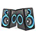 thumbnail image 2 of RECCAZR SP2040 Surround Computer Speakers with Deep Bass USB Wired Powered Multimedia Speaker for PC/Laptops/Smart Phone Built-in 4 Loudspeaker Diaphragm(Blue), 2 of 10