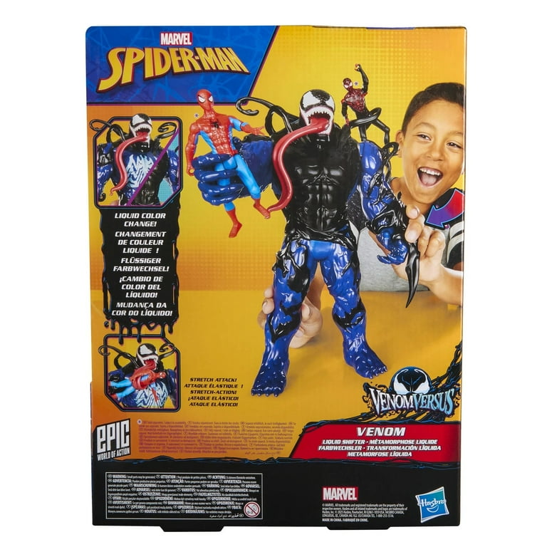 Marvel Spider-Man Venom Liquid Shifter 11-Inch Symbiote Action Toy
