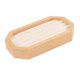 thumbnail image 4 of Organizador de joyas con soporte de madera, caja de almacenamiento, vitrina con bandeja de almacenamiento con ranuras para S, 4 of 5