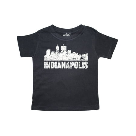

Inktastic Indianapolis Skyline Grunge Gift Toddler Boy or Toddler Girl T-Shirt