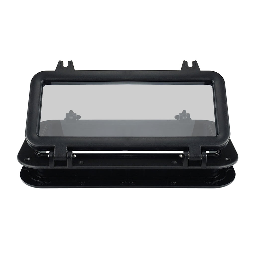 Boat Porthole Sunproof Opening Portlight Kayak Port Hole Hardware Black