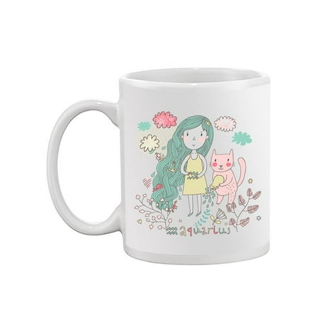 

Aquarius Doodle Design Mug -Image by Shutterstock