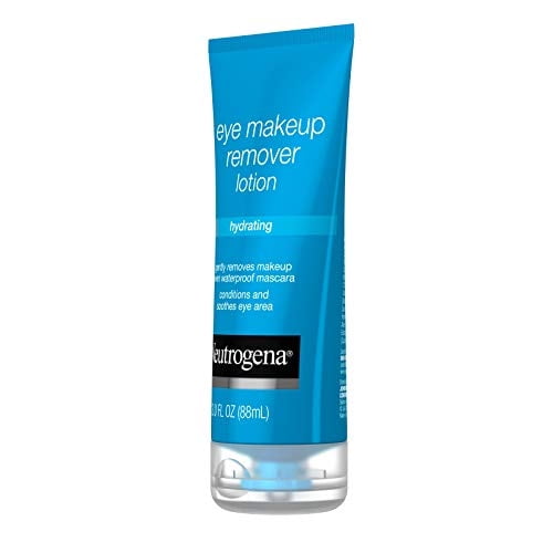Desmaquillante suave ojos Neutrogena, hidratante con aloe y pepino, remueve más allá de máscaras resistentes al agua, sin fragancia