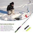 thumbnail image 4 of 61cm Ice Fishing Rod Carbon Spinning Winter Raft Shrimp Fishing Child Pole, 4 of 9