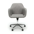 thumbnail image 5 of OFM Essentials Collection Upholstered Home Office Desk Chair, in Gray (ESS-2085-GRY), 5 of 8