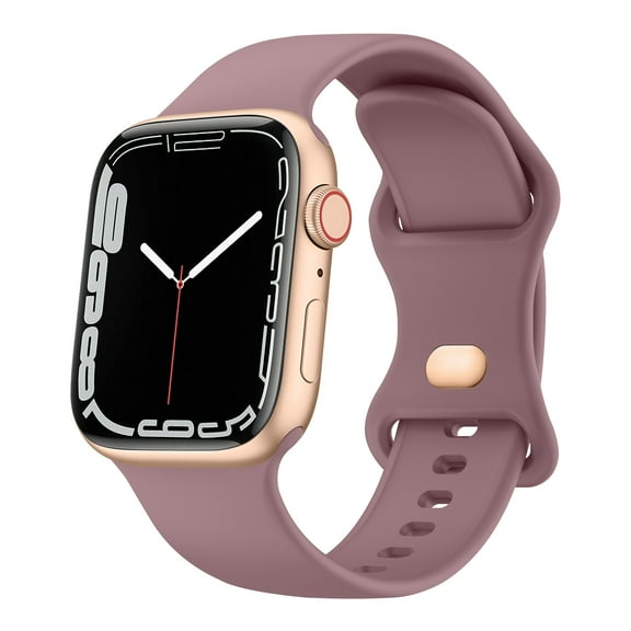Wanme Bands Compatible with Apple Watch 38mm 40mm 41mm 45mm 44mm 42mm 49mm for Women Mne, Colorful & Soft Silicone Strap for iWath SE Series 9 8 7 6 5 4 3 2 1 Ultra