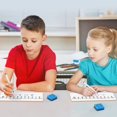thumbnail image 4 of SCRIBBLEDO 10 Pack Dry Erase Number Line White Boards 4x12 Inch Lapboard Double Sided Whiteboard Numbers 1 Thru 10 and 20 I Math White Board for Kids Students Classroom Addition Subtraction Division, 4 of 4
