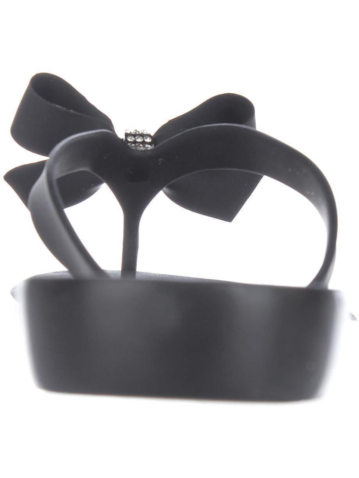 guess bow tie flip flops