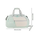 thumbnail image 2 of TACILIP Bathroom Storage, Multi Functional Shoulder and Portable Fitness Travel Bag Sports Fitness Bag Good Quality Swimming Yoga Training Bag Leisure Travel Bag, Room Storage, 2 of 5