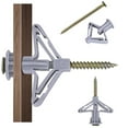thumbnail image 1 of BIcmte Drywall Anchor with Screw Kit - 50 Set Nylon Plastic Drywall and Hollow Wall Anchor Kit, 1 of 9