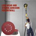thumbnail image 5 of 225mm Sanding Discs 25 Pieces P150 Grit 10 Holes 225mm Round Sanding Discs Sandpaper for Drywall Sander, 5 of 5