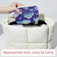 thumbnail image 6 of Cloud Velvet Portable Jewelry Box with Removable Compartment - Ideal Bracelet Holder and Necklace Organizer - Gift, 6 of 7