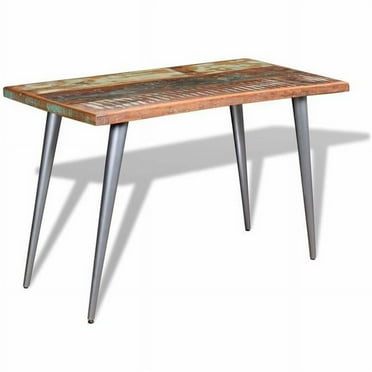 OnlineGymShop CB23643 47 in. Solid Wood Dining Table, Multi Color