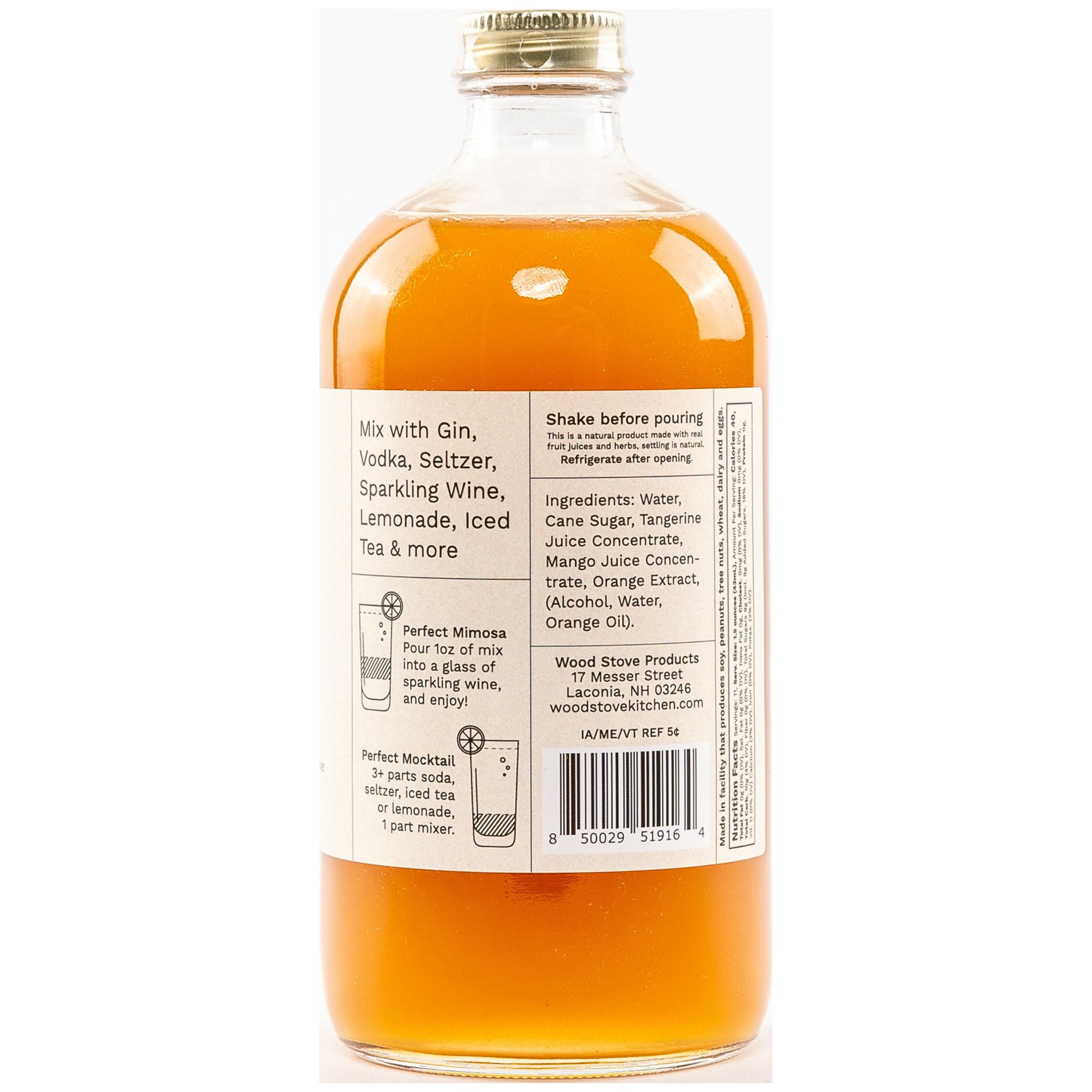Mimosa Mixer with Tangerine & Mango, 16 fl oz - Walmart.com