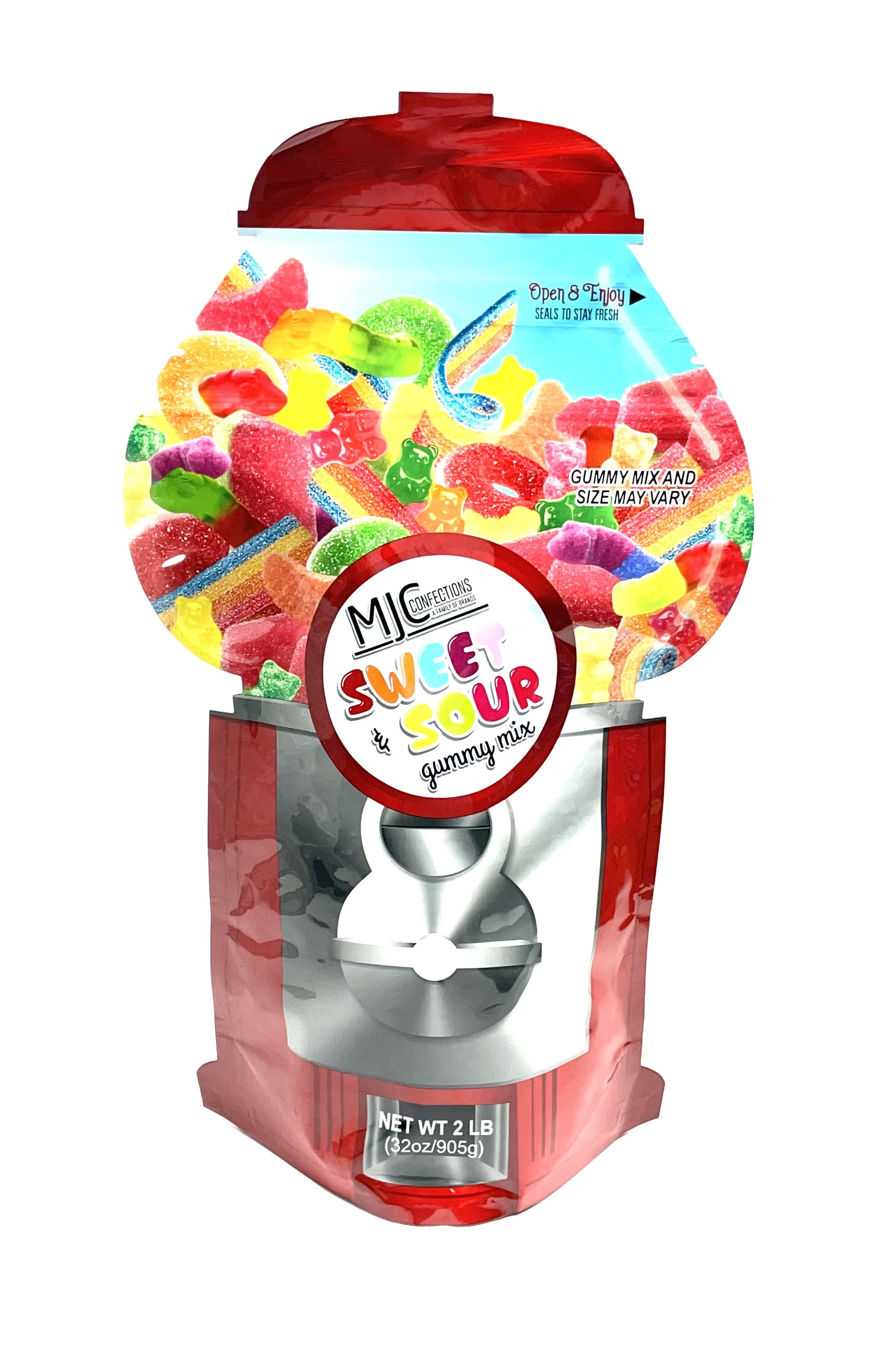 MJC Confections Sweet and Sour Gummy Mix 2lb