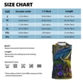 thumbnail image 6 of Pofeuu Cute Blue Frog Print Men's Muscle T-Shirt, Sleeveless, Muscle Tank, Classic Muscle Tee Top For Men Casual Sleeveless Muscle T-Shirt Trendy Clothes-Small, 6 of 7