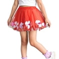 thumbnail image 2 of LYHaoo Toddler Kids Baby Girls Dancing Princess Skirt Flowers Prints Mesh Ballet Tutu Skirts Girls Skirts,Sizes 5-8 Years, 2 of 5
