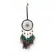 thumbnail image 1 of Atrapasueños con plumas de pavo real Indian Creations Spirit of the Finch, 1 of 5