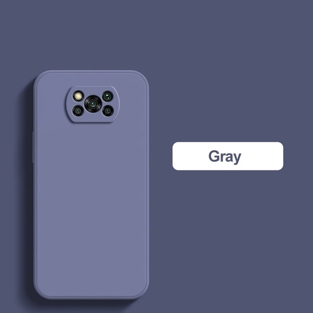 Poco F5 X3 Pro funda cuadrada de silicona líquida Protector de lente de cámara fundas de teléfono para Xiaomi Poco X5 X3 X 3 F5 Pocox3 Pro funda suave Tan Jianjun unisex