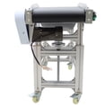 thumbnail image 3 of INTBUYING 59" PVC Belt Electric Conveyor Electric Plane Ramp Conveyor Machine Height Adjustable 110V, 3 of 14