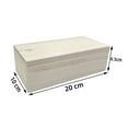 thumbnail image 4 of 1pcs Pine Pull Out Box Sliding Covers Wooden Boxes Log Drawer Home Miscellaneous Storage Jewelry Organizer Case, 4 of 9