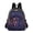 Colorful Lion Head, variant on Mini Backpack Purse for Women Quilted Casual Daypack Small Travel Shoulder Bag, Lake House Campfire Boat