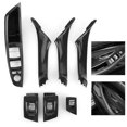 thumbnail image 4 of Window Lift Panel Cover, Window Lift Panel Decor 7Pcs Wear Resistance Car Interior Decoration Interior Door Armrest Trim  For Car For Car Door Handle, 4 of 8