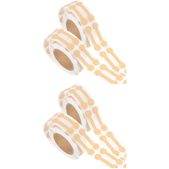 2 Pack Tape Dispenser Removable Food Labels for Containers Sticker