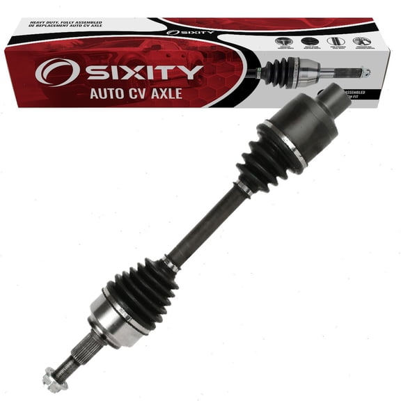 Sixity Front Right CV Axle compatible with Jeep Grand Cherokee 2005-2010 - Passenger Side Complete Axle Shaft Assembly