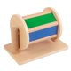thumbnail image 2 of Tambor textil de madera Montessori Mirros Spinning Drum - Juguete de madera para bebés - Desarrollo del bebé Toodler E65D, 2 of 4