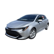 Ikon Motorsports Compatible with 19-22 Toyota Corolla Hatchback TS Style 3PCS Front Bumper Lip Chin Spoiler - PU Polyurethane
