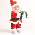 thumbnail image 5 of Muñeco de música eléctrico de Papá Noel con forma de libro electrónico, columpio luminoso, juguetes para niños, regalos de Año Nuevo, decoraciones navideñas para el hogar, 5 of 5