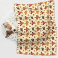 thumbnail image 6 of Rocae Thanksgiving Turkeys for Pet Blanket Dog Blanket Cat Blanket Soft Sleep for Small Medium Pet-Medium, 6 of 8