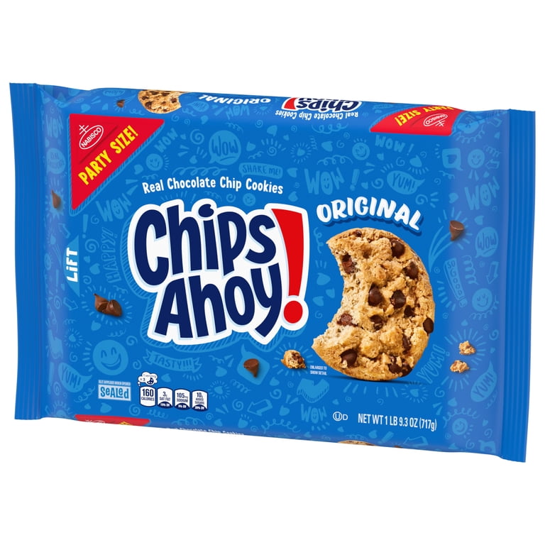 【限定】大容量★Chips Ahoy! 3種類セット(ファミリーサイズ) Chips Ahoy!, Original Chocolate Chip Cookies, 25.3 oz, Party Size