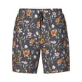 thumbnail image 4 of Lsque Mens Swim Trunks Wildflowers Pattern - Bathing Suit Compression Liner - Beach Swim Shorts Swimwear - (S-3XL) - Stretch Quick Dry -XX-Large, 4 of 9