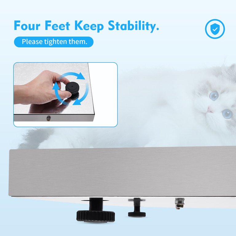 Veterinary Stainless Steel Platform Postal Scale Digital Pet