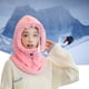 thumbnail image 3 of Gorro De Esquí De Invierno, Calentador De Cuello, Gorro Antivaho, Pasamontañas, Gorro Cálido A Prueba De Viento Con Protector Facial Para Mujeres, Hombres, Ciclismo, Esquí Yuarrent OD015503-01, 3 of 6