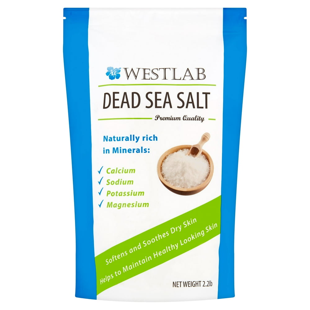 Westlab Premium Quality Dead Sea Salt, 2.2 lb
