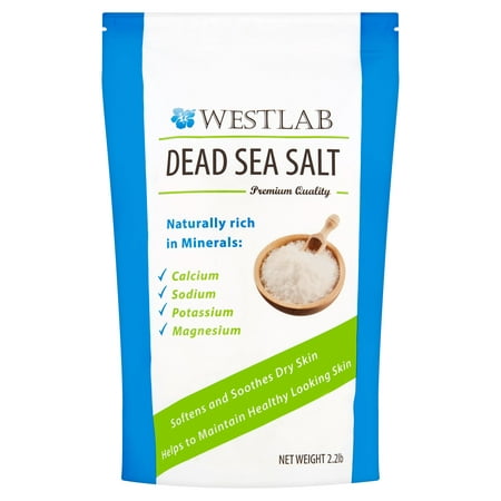 Westlab Premium Quality Dead Sea Salt, 2.2 lb