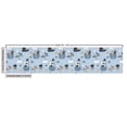 thumbnail image 2 of Ambesonne Cat Fabric by the Yard Upholstery, Marine Animals on Ship, 2 Yards, Multicolor, 2 of 4