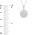 thumbnail image 5 of Diamaison 3/4 Cttw Natural White Diamond Fashion Pendant for Adult in 10Kw Gold, 5 of 7